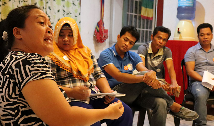 A peacebuilding workshop in the Mindanao, Philippines. Credit: Conciliation Resources