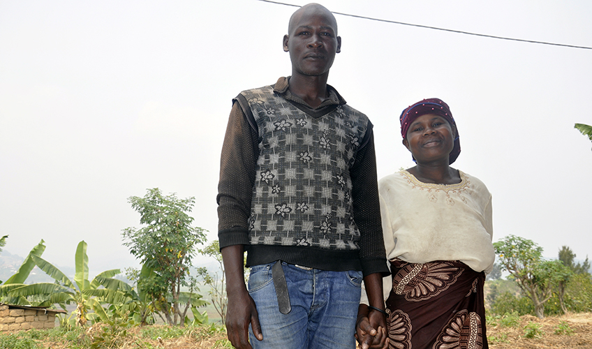 Karoli and his wife Laurence